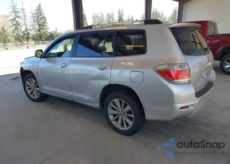 2013 Toyota Highlander Hybrid Limited V6 from USA, damaged, VIN JTEDC3EH8D2015893